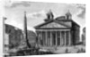 View of the Pantheon, Rome, c.1810 by Giuseppe Acquaroni