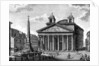 View of the Pantheon, Rome, c.1810 by Giuseppe Acquaroni