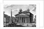 View of the Pantheon, Rome, c.1810 by Giuseppe Acquaroni