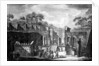 View of the Temple of Isis, Pompeii, engraved by Francesco Piranesi, 1788 by Louis Jean (after) Desprez