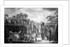 View of the Temple of Isis, Pompeii, engraved by Francesco Piranesi, 1788 by Louis Jean (after) Desprez