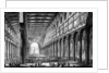 View of the interior of Basilica of San Paolo fuori le Mura by Giovanni Battista Piranesi