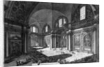 View of the interior of Santa Maria degli Angeli e dei Martiri by Giovanni Battista Piranesi