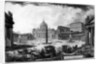 View of St Peter's Basilica and Piazza by Giovanni Battista Piranesi