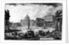 View of St Peter's Basilica and Piazza by Giovanni Battista Piranesi
