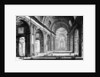 View of the interior of St. Peter's Basilica by Giovanni Battista Piranesi