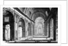 View of the interior of St. Peter's Basilica by Giovanni Battista Piranesi