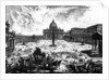 View of St. Peter's Basilica and Piazza by Giovanni Battista Piranesi