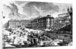 View of the Piazza di Spagna by Giovanni Battista Piranesi