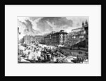 View of the Piazza di Spagna by Giovanni Battista Piranesi