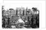 View of the Villa d'Este in Tivoli by Giovanni Battista Piranesi