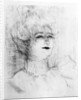 Portrait of Marie-Louise Marsy on stage, 1898 by Henri de Toulouse-Lautrec