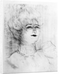Portrait of Marie-Louise Marsy on stage, 1898 by Henri de Toulouse-Lautrec