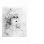 Portrait of Marie-Louise Marsy on stage, 1898 by Henri de Toulouse-Lautrec