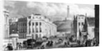 Waterloo Place, The National and Nelson's Monuments and Calton Hill, Edinburgh by Thomas Hosmer Shepherd