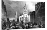St. Gile's Church, County Hall and the Lawn Market, Edinburgh by Thomas Hosmer Shepherd