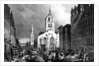 St. Gile's Church, County Hall and the Lawn Market, Edinburgh by Thomas Hosmer Shepherd