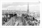 Liverpool from the Town Hall, looking south, engraved by John Rogers, c.1830 by John (after) Harwood