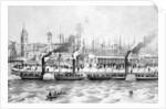George's Landing Stage, Pier Head, Liverpool, c.1855 by English School