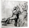 Study of Figures for 'Chelsea Pensioners reading the Gazette of the Battle of Waterloo', 1816-22 by David Wilkie