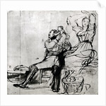 Study of Figures for 'Chelsea Pensioners reading the Gazette of the Battle of Waterloo', 1816-22 by David Wilkie