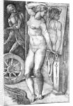 Nude looking at Herself in a Mirror by Michelangelo Buonarroti