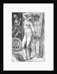 Nude looking at Herself in a Mirror by Michelangelo Buonarroti