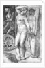 Nude looking at Herself in a Mirror by Michelangelo Buonarroti