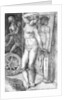 Nude looking at Herself in a Mirror by Michelangelo Buonarroti