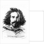 Portrait of Giovanni Lorenzo Bernini, print made by James Basire,1764 by Salvator (after) Rosa