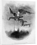 Mephistopheles' Prologue in the Sky by Ferdinand Victor Eugene Delacroix