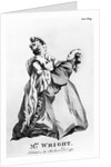 Mrs. Wright, published in the 'London Magazine', 1775 by English School