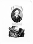 Frontispiece of 'Flora Londinensis', with a portrait of the author William Curtis, edition published in 1802 by English School