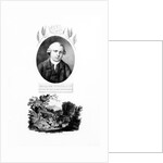 Frontispiece of 'Flora Londinensis', with a portrait of the author William Curtis, edition published in 1802 by English School