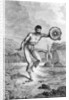 A Man of the Sandwich Islands Dancing by John Webber