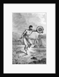 A Man of the Sandwich Islands Dancing by John Webber