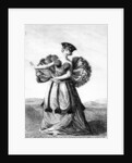 Habit of a Young Woman of Otaheite Dancing, c.1785 by John Webber