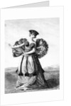 Habit of a Young Woman of Otaheite Dancing, c.1785 by John Webber