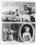 A True Draught of Eliz Canning, a satirical print on the story of Elizabeth Canning, 1753 by English School