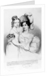 Queen Victoria and her mother Princess Victoria, Duchess of Kent and Strathearn by George (after) Hayter