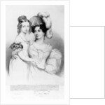 Queen Victoria and her mother Princess Victoria, Duchess of Kent and Strathearn by George (after) Hayter