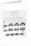 Steam Conveyance on a General Iron-Railway, 1825 by English School