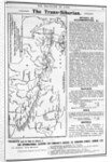 Map of the Trans-Siberian Railway, produced by J. Bartholomew & Co., c.1920 by English School