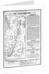 Map of the Trans-Siberian Railway, produced by J. Bartholomew & Co., c.1920 by English School
