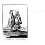 A Jewish Couple from the Frankfurter Judengasse, 1703 by Christoph Weigel