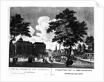 View of the Synagogues for German Jews in Amsterdam, 1801 by Dutch School