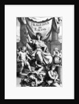 Title page to 'Tragedies de Racine' by Charles (after) Le Brun
