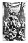 Title page to 'Tragedies de Racine' by Charles (after) Le Brun