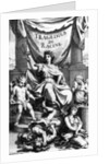 Title page to 'Tragedies de Racine' by Charles (after) Le Brun