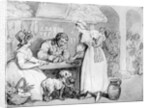 At the Cobblers by Thomas Rowlandson
